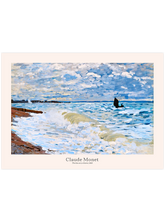 Monet The Sea at the Havre - Art Print
